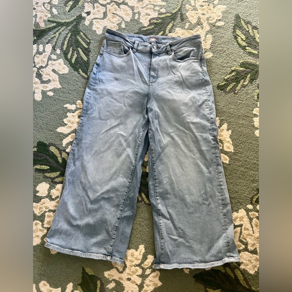 Anthropologie Wide Leg Jeans